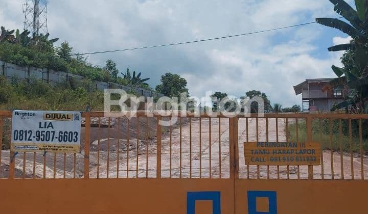 JUAL TANAH KAVLING RATA PINGGIR JALAN RAYA KILO 9 BATU AMPAR BALIKPAPAN KALIMANTAN TIMUR