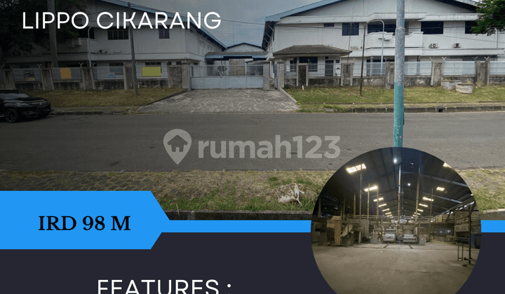 Dijual Ex Pabrik Siap Pakai Delta Silicon Lippo Cikarang