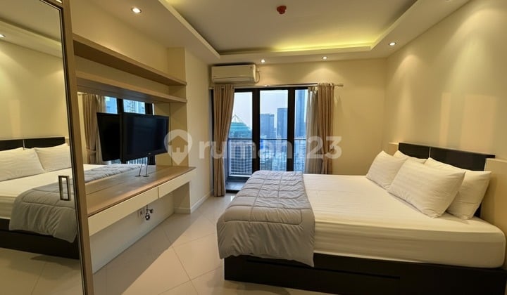 2 Bedroom Big Size Tamansari Semanggi Apartemen - Furnished Lokasi Strategis di Gatot Subroto