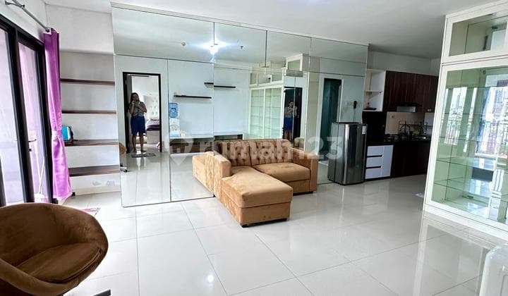 1 Bedroom Big Size Furnished Low Floor Siap Huni