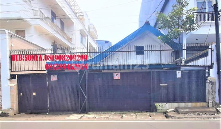 Rumah Tua Cideng Petojo. 10X40. Jalan Lebar 3 Mobil.