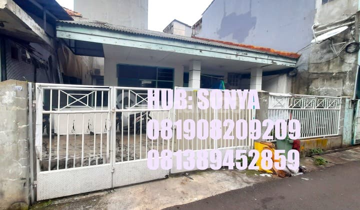 Rumah Tua. Cideng Petojo. 8X19. Masuk Mobil