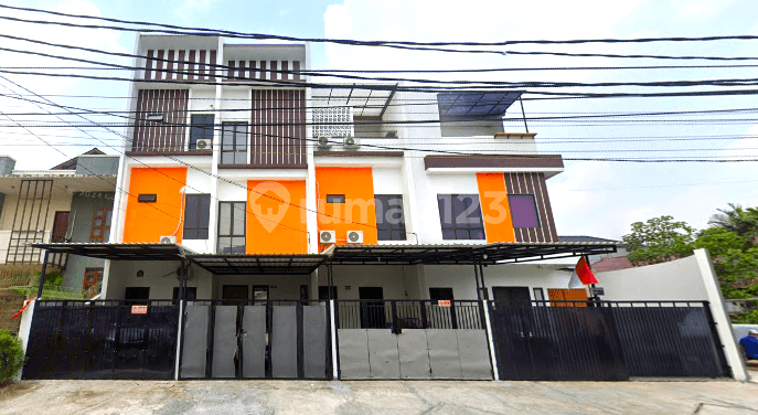 New House. Tanjung Duren. 3.5 Floors. 4x14. 2-Car Road. Ready to Occupy.