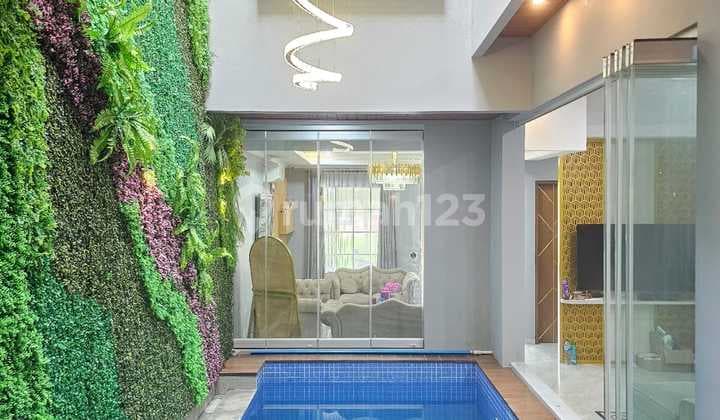 Rumah Full Furnish di Cluster Lavesh Harapan Indah