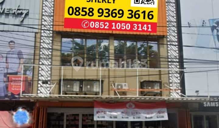 Disewakan Ruko Gandeng 3,5 Lantai, Pinggir Jalan Raya, Babelan Bekasi