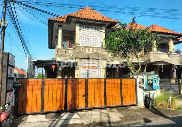 Tanah dan Banguna di Sidakarya Rumah Hunia + Exs Kantor Siap Huni Bebas Bajir