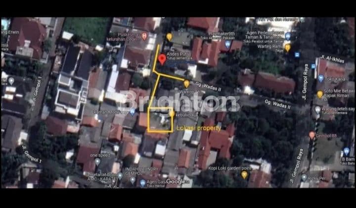 TANAH SIAP BANGUN STRATEGIS CIPAYUNG JAKARTA TIMUR