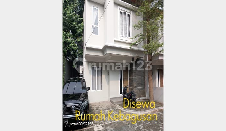 Disewa Rumah Kebagusan 2 Lantai Hadap Barat Laut