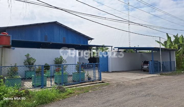 GUDANG LUAS 3300 M² SIAP PAKAI DI ZONA INDUSTRI PARANGJORO