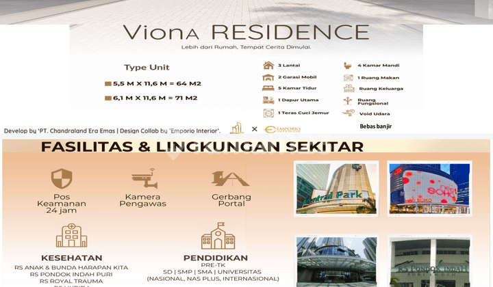 Cluster Viona Jakarta Barat, Cluster, Hanya 39 Unit