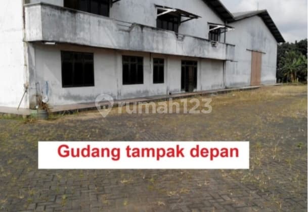 Dijual Cepat Pabrik Gudang Di Kawasan Cikupa
