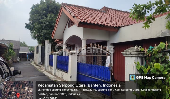 Rumah Luas SHM Murah di Pondok Jagung Tangsel Tangerang Selatan Strategis Nyaman
