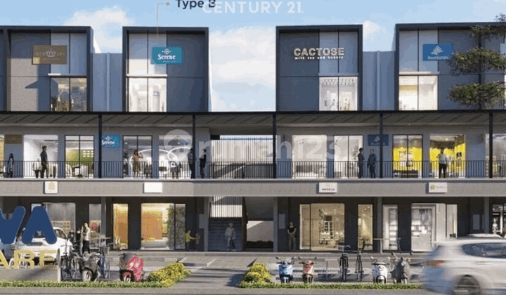 Cova Square Harapan Indah Ruko 3 Lantai dengan Desain Modern