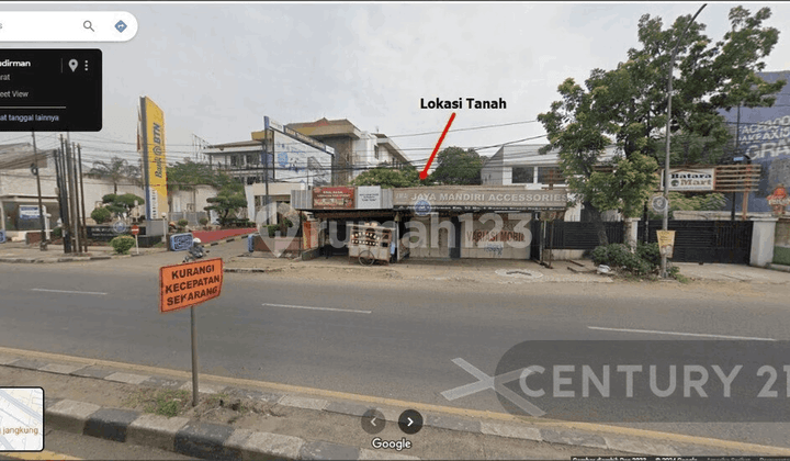 Tanah Komersial Tepi Jalan Pusat Kota Bekasi Harapan Mulya.