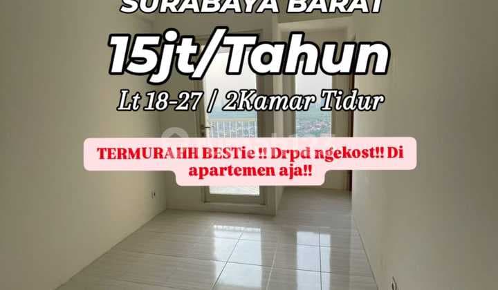 Apartemen Cbd Graha Famili Surabaya Barat Murah 15jt/th Dkt Ptc