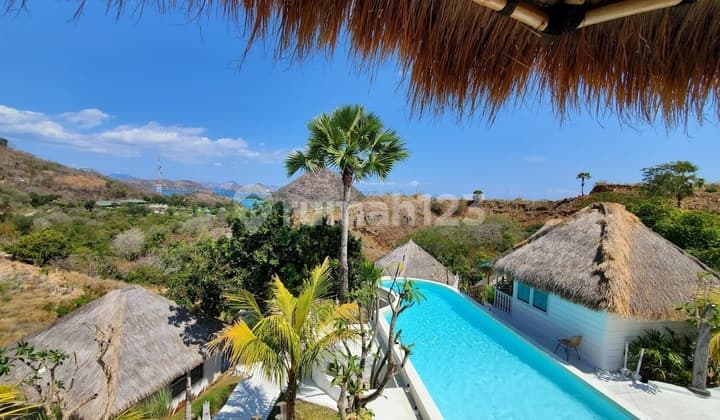 Labuan Bajo Resort, West Manggarai with sunrise view