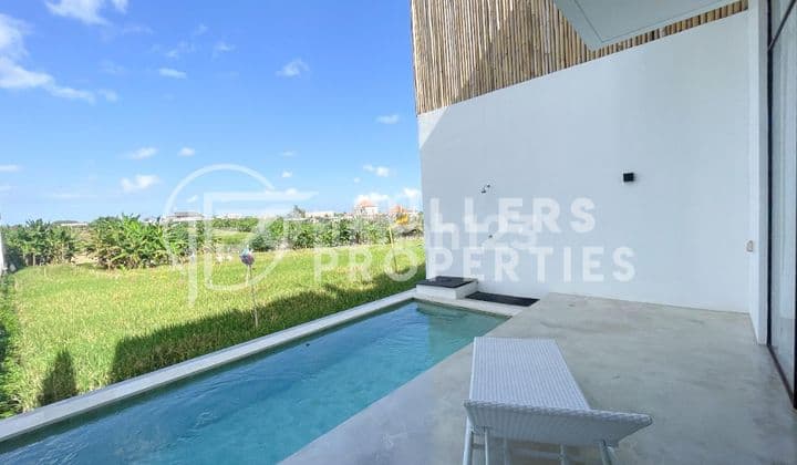 Two Bedroom Japandi Style Villa With Ricefield View For Lease In Tumbak