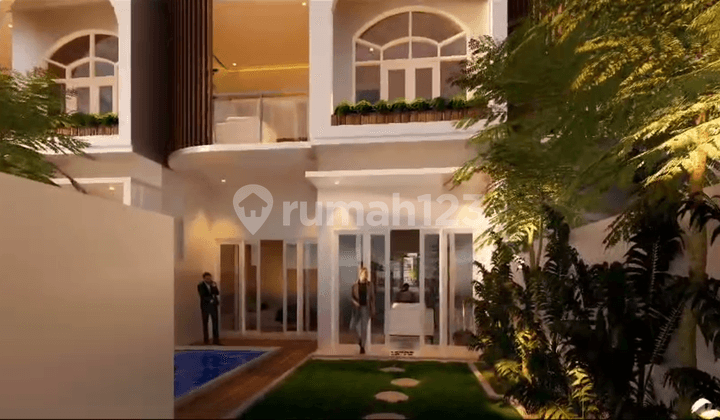 Upcoming three bedroom Villa with Santorini Concept for sale in Jimbaran