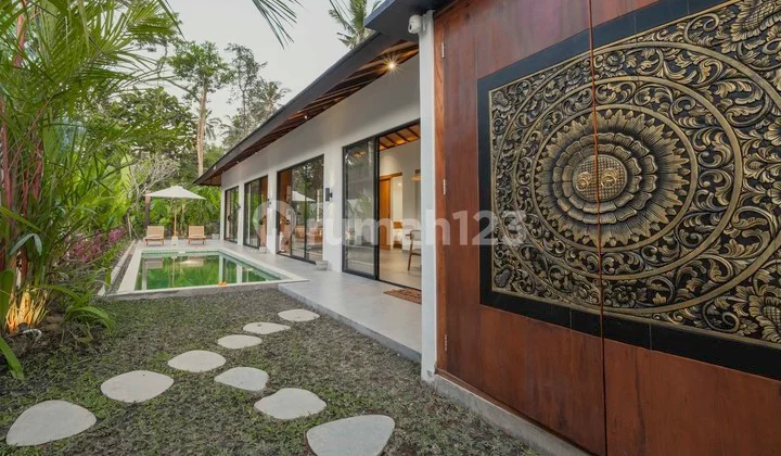 Brand New Three Bedroom Villa With Peaceful Jungle View For Lease In Ubud