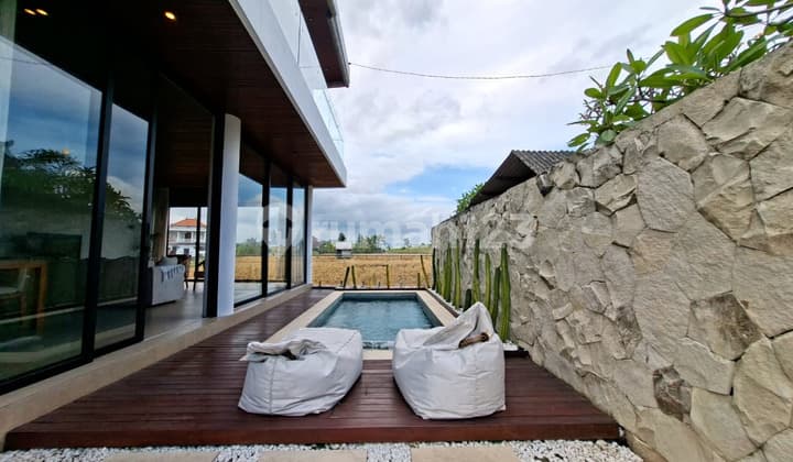 Tranquil Charm Villa Overlooking Serene Ricefields in Cepaka