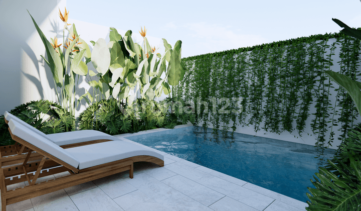 A Modern Tropical Two-Bedroom Villa Offering Panoramic Sea Views And Contemporary Elegance In Ungasan