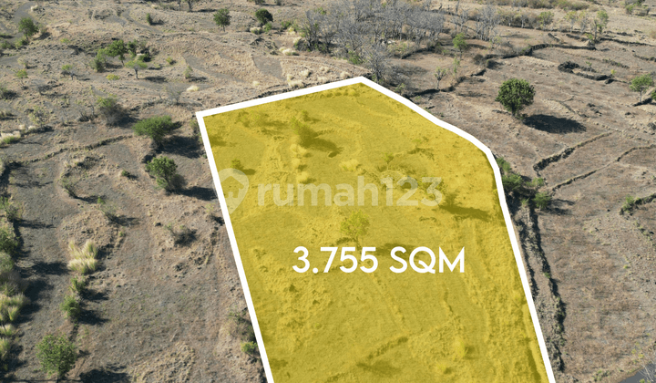 37.5 Are Land In Tulamben a 360 Degree View Land