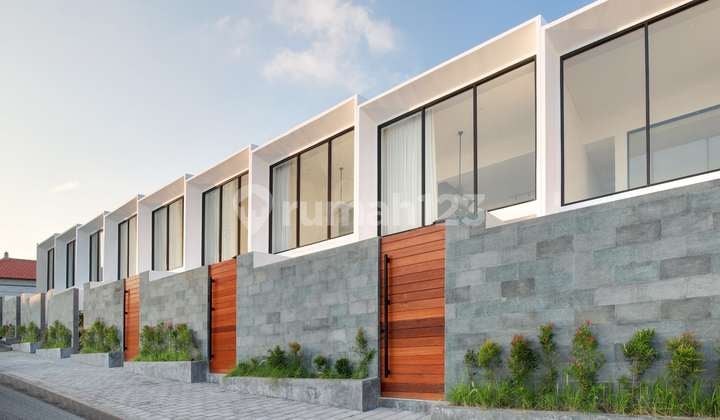 High Roi Two Bedroom Townhouse With Very Strategic Location For Lease In Canggu