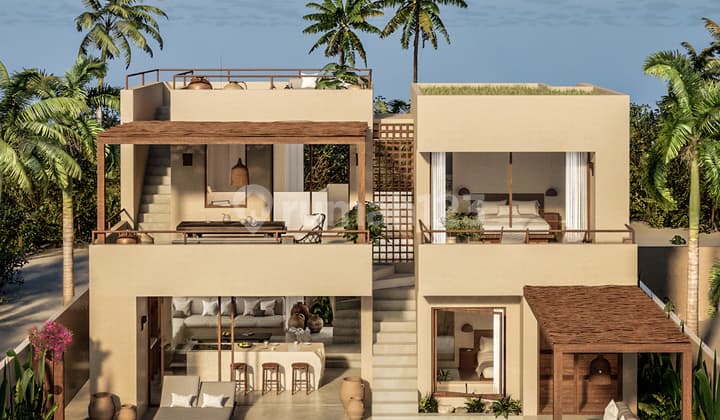 Modern 2-Bedroom Villa in Nyang Nyang with Rooftop & Private Pool – Leasehold