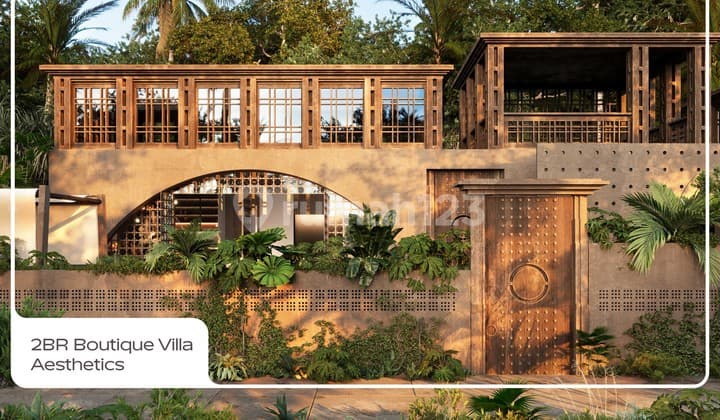 Contemporary Two Bedroom Villa with Rooftop and Koi Pond in Serene Nyanyi