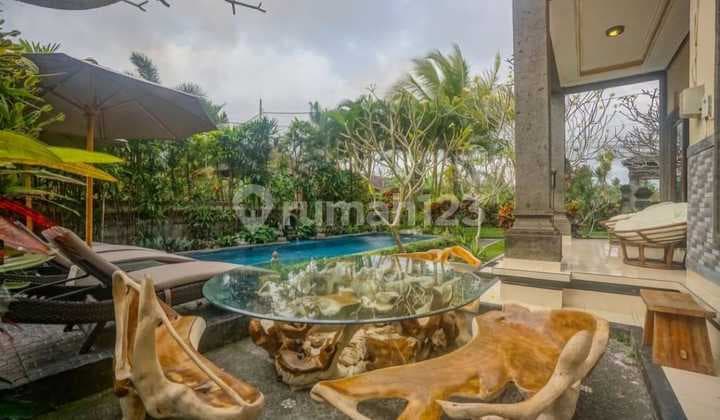 Stunning 3 Bedroom Villa With Rice Field Views In Tirta Tawar, Ubud
