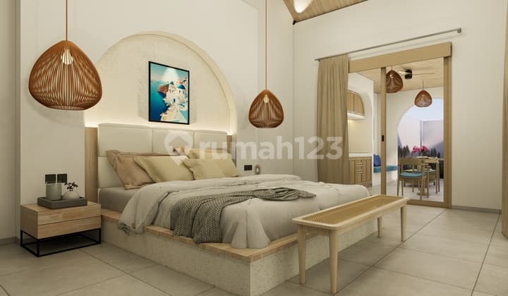 Upcoming One Bedroom Modern Mediterranean Villa In Strategic Location For Lease In Sanur