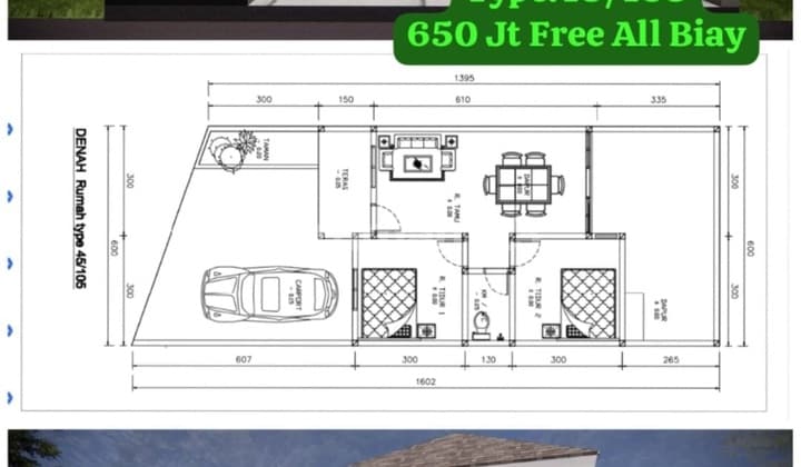 Rumah Bagus 1 Lantai Murah Di Tembalang