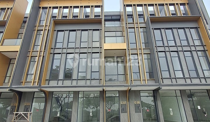Office Building Semi Basement Shgb 4 Lantai Siap Pakai di BSD