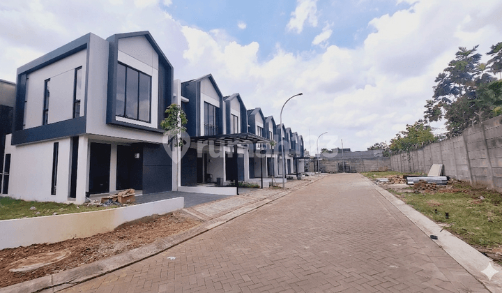 Disewakan Rumah Baru 2 Lantai di Cluster Kebayoran Residence Bintaro Jaya Full Furnish Siap Huni Dekat ke Toll Mall Rumah Sakit Sekolahan Fasilitas Club House Bebas Banjir