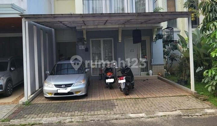 Rumah 2 Lantai Halaman Belakang Luas Dalam Cluster di BSD