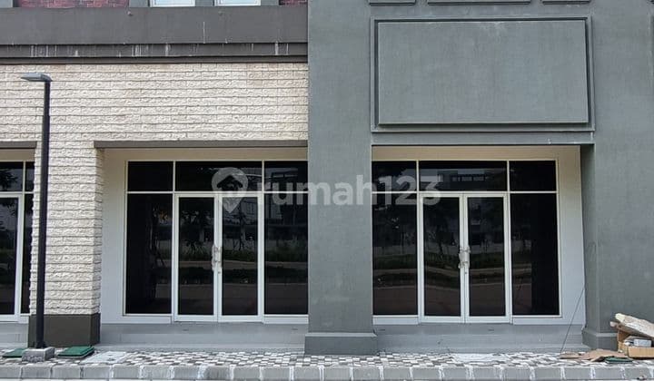 Disewakan Ruko Boston Riverview, Pik 2, Gandeng (2 Unit), Per Unit Per Tahun Hanya 138 Juta Saja!