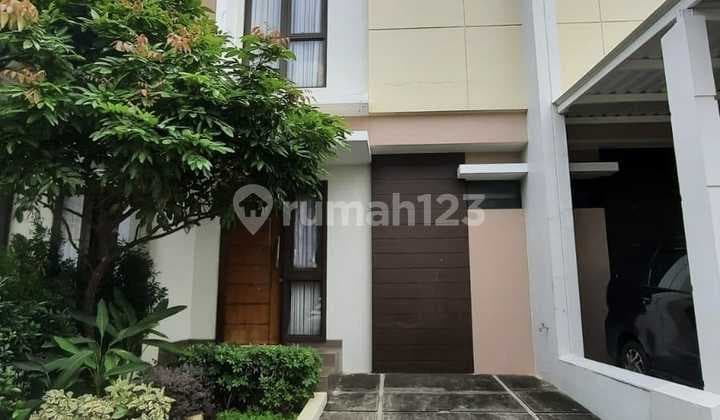 Dijual Rumah Semi Furniture Nan Asri di Burgundy, Summarecon