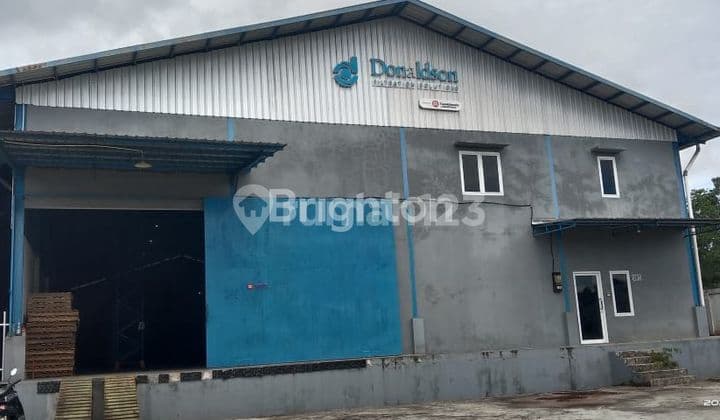 disewakan gudang besar pulau balang km 13 balikpapan