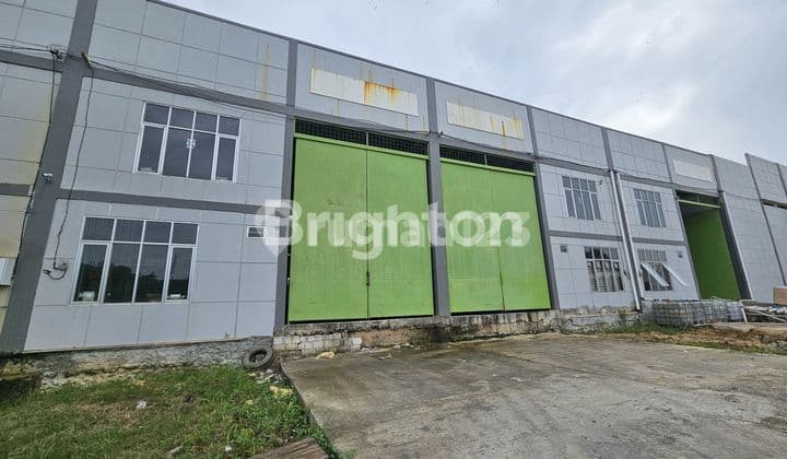 disewakan gudang besar di pergudangan kilo 13