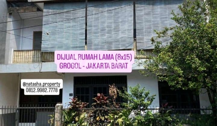 Rumah Tua Cocok Bangun Kostan Di Grogol Dekat Universitas Trisakti, Universitas Tarumanegara