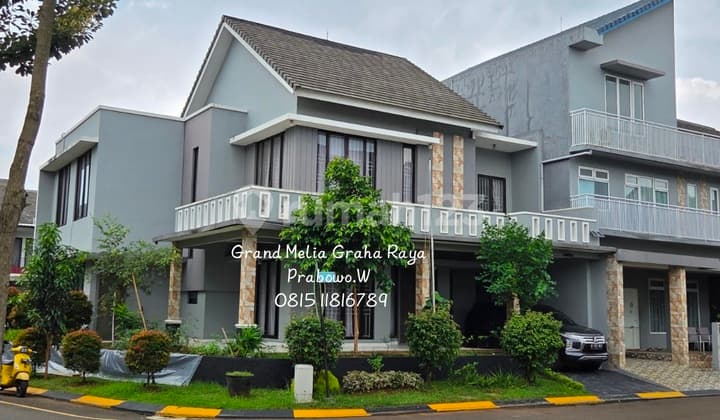 Jual Rumah Hoek 2 Lt Siap Huni. Grand Melia Graha Raya