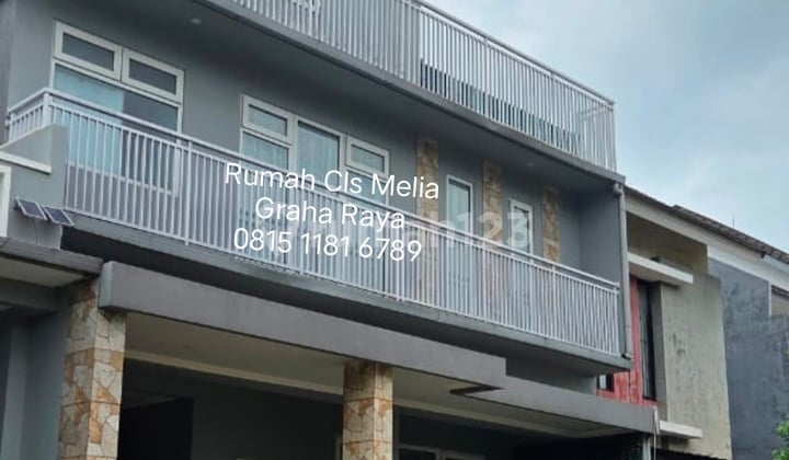 Jual Rumah 3Lt Bagus SHM, Cluster Melia Graha Raya