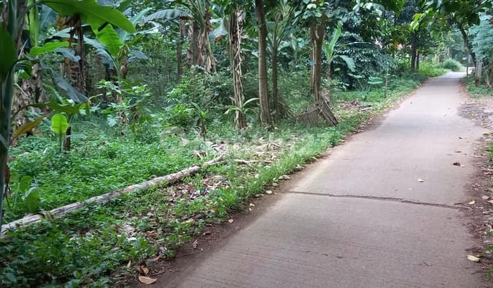 Dijual Tanah Kebun/ Darat di Jalan H.ma'mun Burangkeng Setu