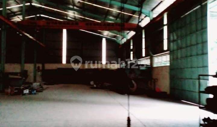 Dijual Gudang di Jln Raya Cibarusah Cikarang Bekasi