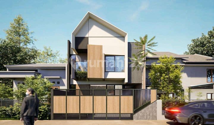 Rumah 2 Lantai SHM 4 Kamar Luas 150M Bintaro Sektor 9