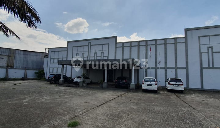 Dijual Murah Dan Cepat Pabrik Bekasi Rapi Siap Pakai Industri 40ft Pabrik di Bekasi 5,780 m² HGB - Hak Guna Bangun