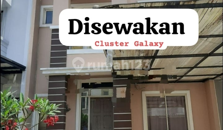 Disewakan Rumah Cluster Grand Galaxy City Kota Bekasi 2 Lantai