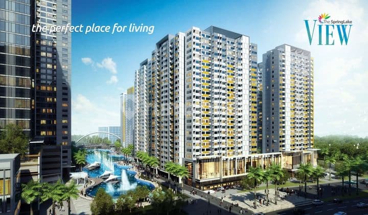 Dijual cepat Apartemen SpringLake View Summarecon Bekasi Freesia