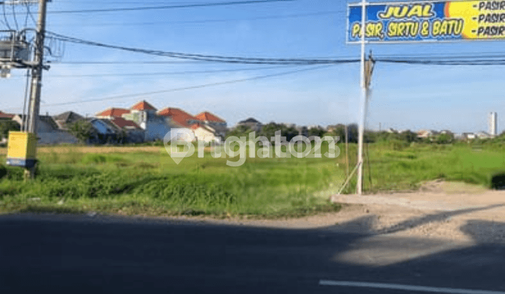 FOR SALE - TANAH NOL JALAN RAYA DI JALAN SARIROGO SIDOARJO