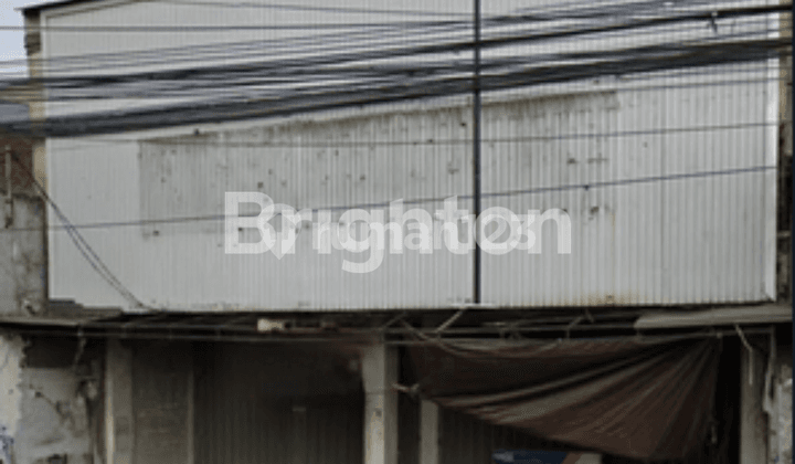 DIJUAL TOKO / TEMPAT USAHA 2 LANTAI NOL JALAN RAYA